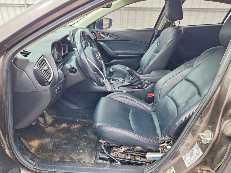 70004506 :رقم المزاد ، 3MZBM1L7XFM176889 vin ، 2015 Mazda 3 مزاد بيع