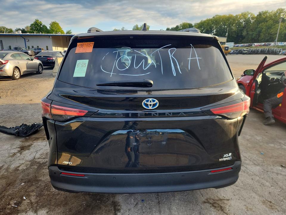 2022 Toyota Sienna მანქანა იყიდება აუქციონზე, vin: 5TDJSKFC2NS068140, აუქციონის ნომერი: 68934106