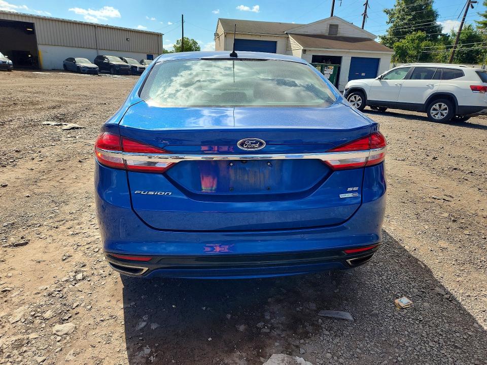 69502766 :رقم المزاد ، 3FA6P0T96HR145643 vin ، 2017 Ford Fusion مزاد بيع