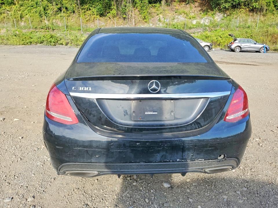 2015 Mercedes-benz C მანქანა იყიდება აუქციონზე, vin: 55SWF4JBXFU081937, აუქციონის ნომერი: 68334946