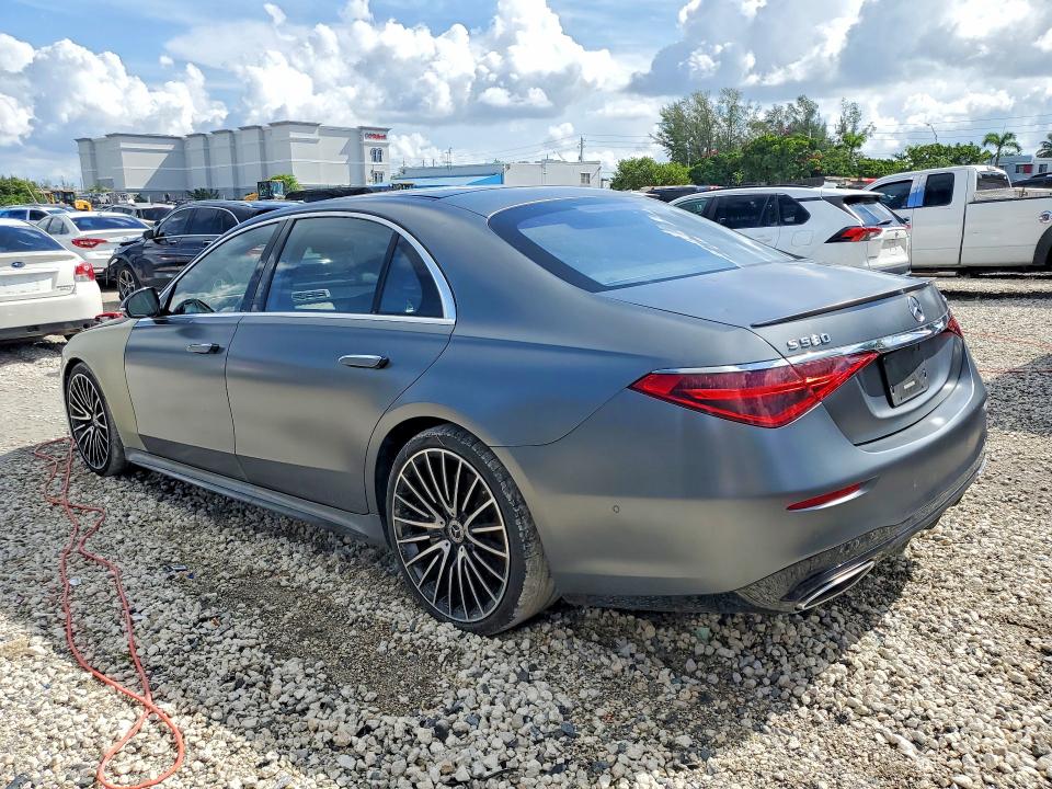 67725396 :رقم المزاد ، W1K6G7GB5NA105145 vin ، 2022 Mercedes-benz S مزاد بيع