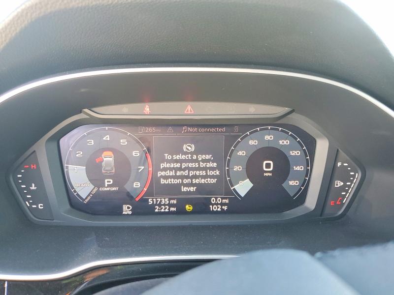 68168396 :رقم المزاد ، WA1AUCF36M1120536 vin ، 2021 Audi Q3 مزاد بيع