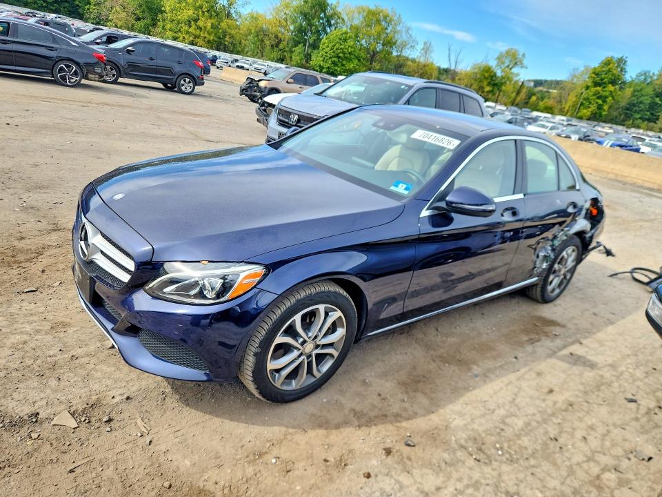Продаж на аукціоні авто 2016 Mercedes-benz C, vin: WDDWF4KB6GR162239, номер лоту: 70416826