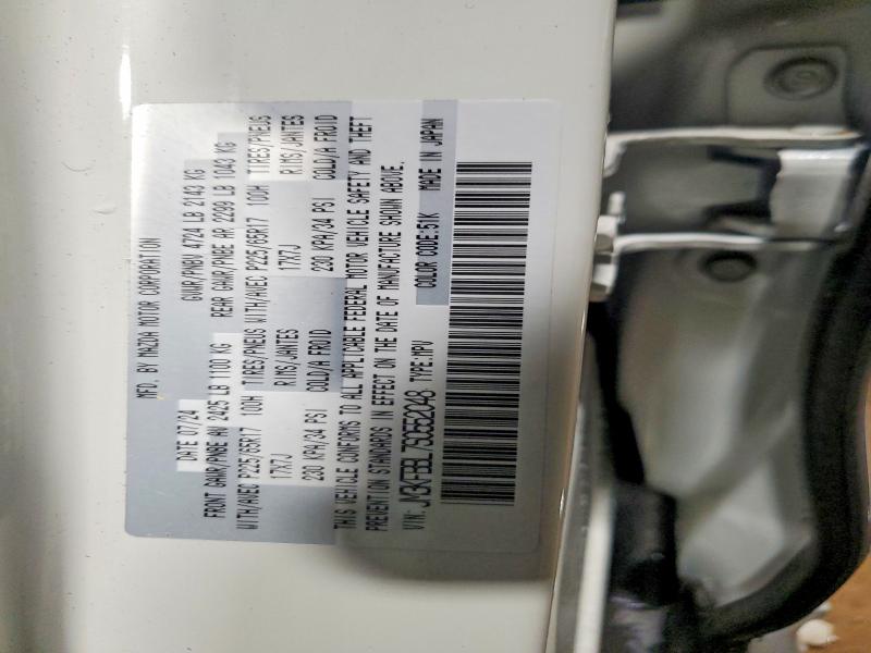 68258846 :رقم المزاد ، JM3KFBBL7S0552048 vin ، 2025 Mazda Cx-5 مزاد بيع