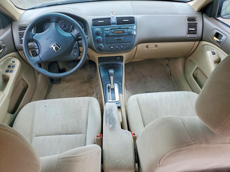 2003 Honda Civic მანქანა იყიდება აუქციონზე, vin: 2HGES16573H572239, აუქციონის ნომერი: 70840376