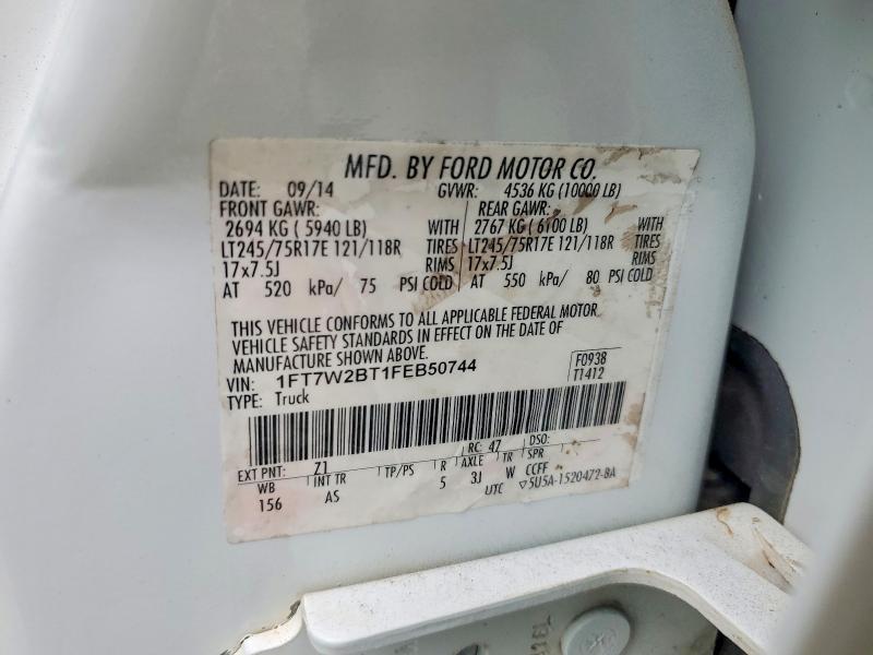 Продаж на аукціоні авто 2015 Ford F250, vin: 1FT7W2BT1FEB50744, номер лоту: 69456696