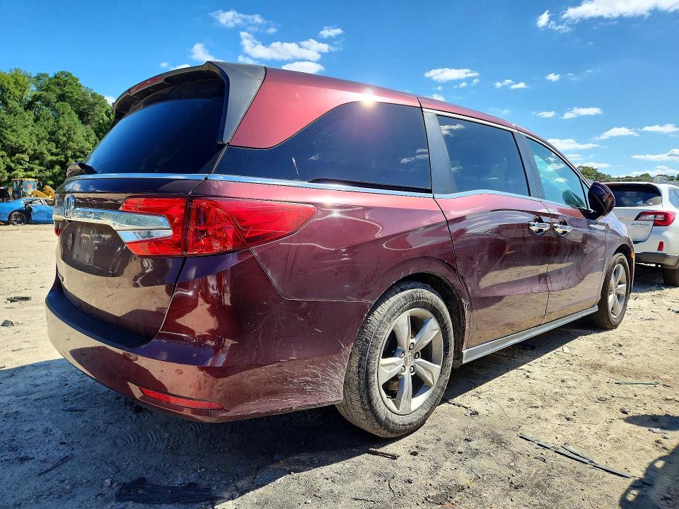 2019 Honda Odyssey მანქანა იყიდება აუქციონზე, vin: 5FNRL6H76KB125382, აუქციონის ნომერი: 69080426