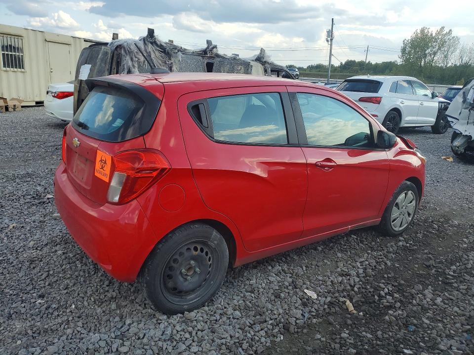 68148956 :رقم المزاد ، KL8CB6SA8JC421005 vin ، 2018 Chevrolet Spark مزاد بيع
