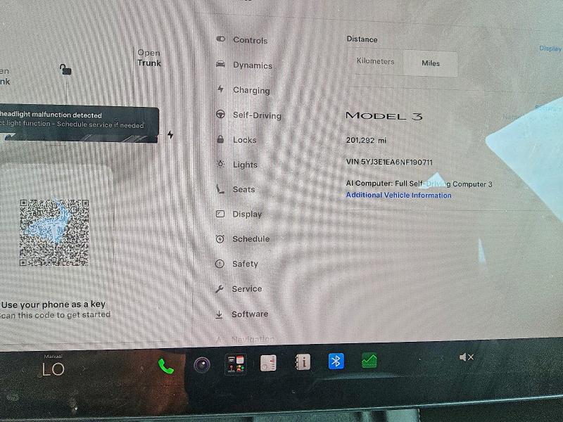 Aukcja sprzedaży 2022 Tesla Model 3, vin: 5YJ3E1EA6NF190711, numer aukcji: 66938286