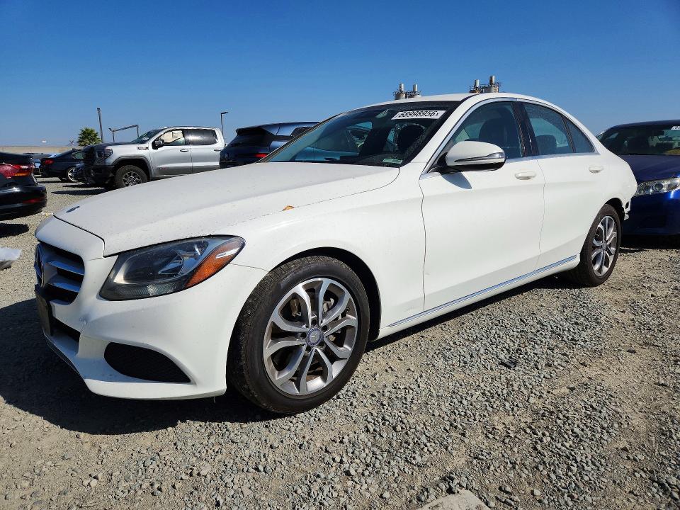 2017 Mercedes-benz C მანქანა იყიდება აუქციონზე, vin: 55SWF4JB1HU195411, აუქციონის ნომერი: 68998956