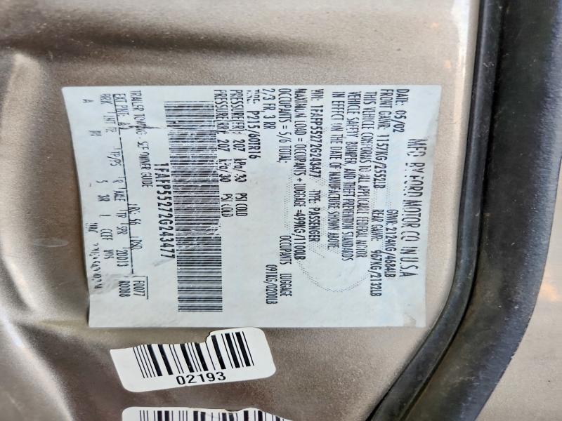 Aukcja sprzedaży 2002 Ford Taurus, vin: 1FAFP55272G243477, numer aukcji: 65739996