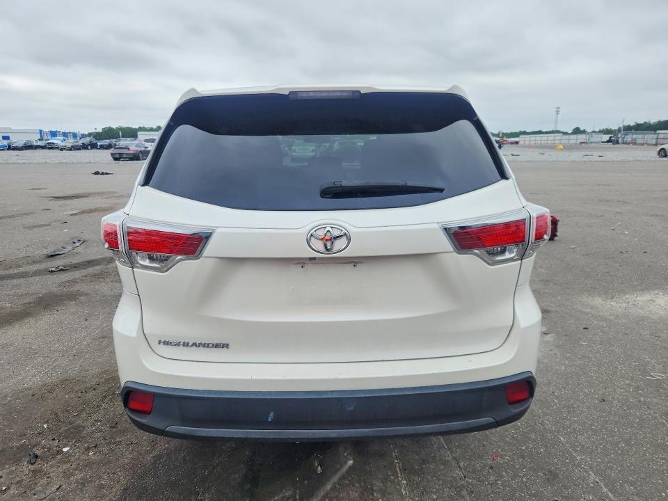 70268436 :رقم المزاد ، 5TDZKRFH6GS182541 vin ، 2016 Toyota Highlander مزاد بيع