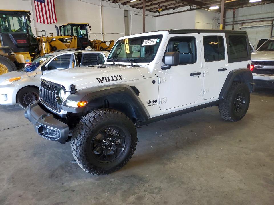 Продаж на аукціоні авто 2024 Jeep Wrangler, vin: 1C4PJXDG4RW356795, номер лоту: 68641516