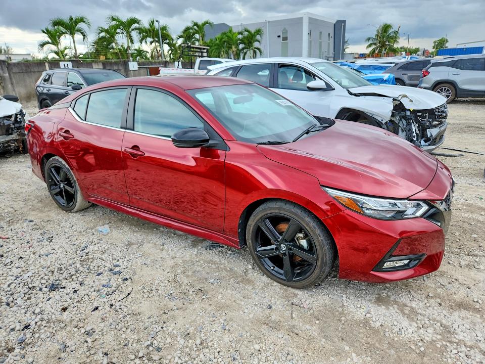2022 Nissan Sentra მანქანა იყიდება აუქციონზე, vin: 3N1AB8DV7NY203860, აუქციონის ნომერი: 69421616
