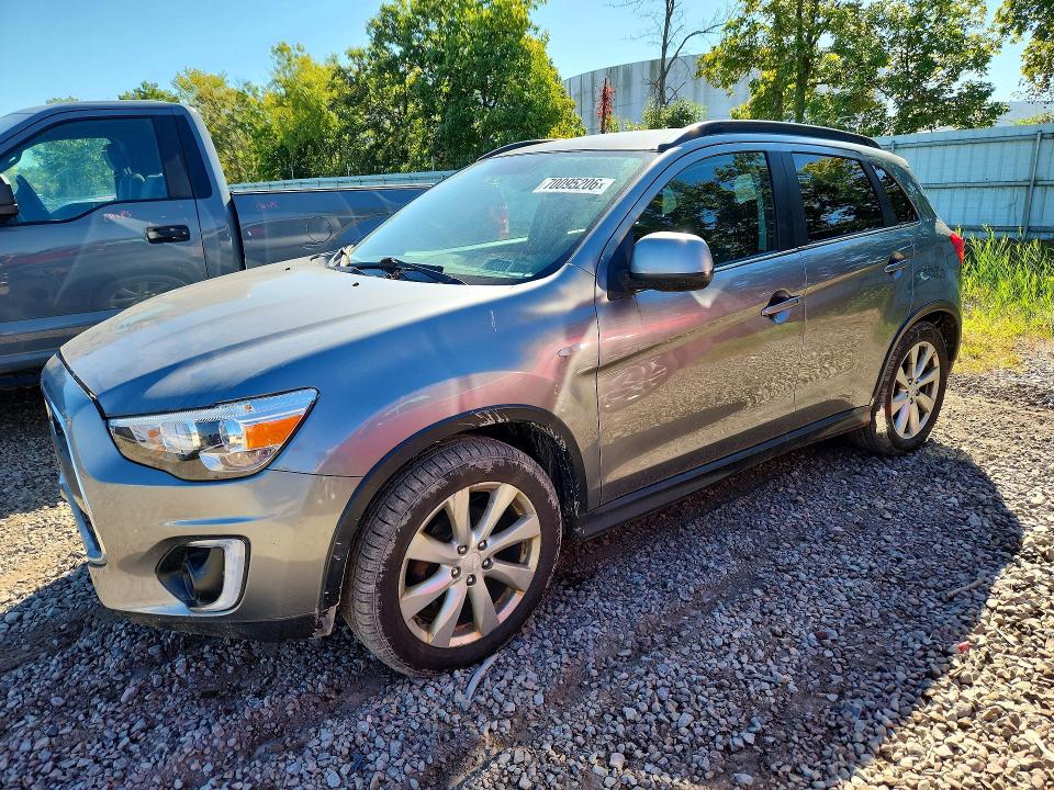 2015 Mitsubishi Outlander Sport მანქანა იყიდება აუქციონზე, vin: 4A4AR4AU5FE002530, აუქციონის ნომერი: 70095206