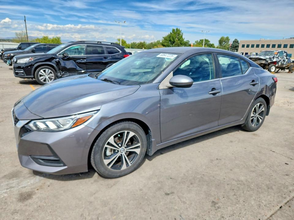2021 Nissan Sentra მანქანა იყიდება აუქციონზე, vin: 3N1AB8CV6MY302833, აუქციონის ნომერი: 68647226