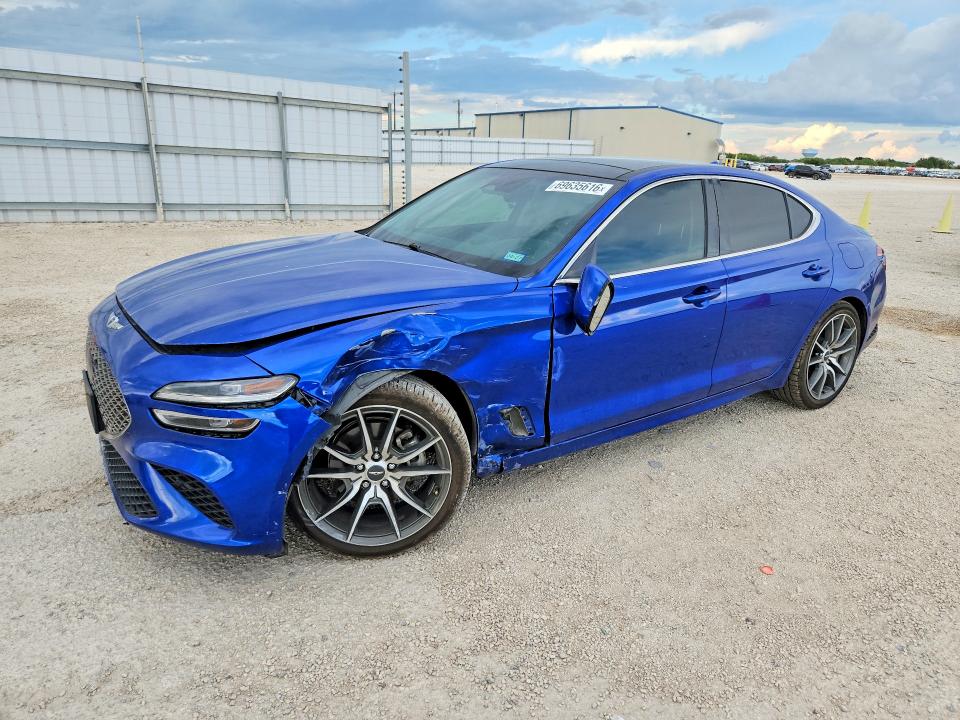 69635616 :رقم المزاد ، KMTG34TA5NU103708 vin ، 2022 Genesis G70 مزاد بيع