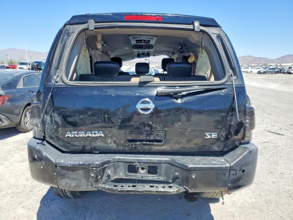 67834786 :رقم المزاد ، 5N1AA08A76N719364 vin ، 2006 Nissan Armada مزاد بيع