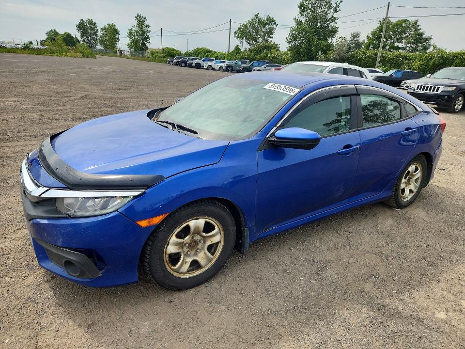 2018 Honda Civic მანქანა იყიდება აუქციონზე, vin: 2HGFC2F67JH039546, აუქციონის ნომერი: 66953596