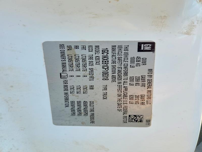 2012 Chevrolet Silverado მანქანა იყიდება აუქციონზე, vin: 1GC1KXE81CF106318, აუქციონის ნომერი: 67417146