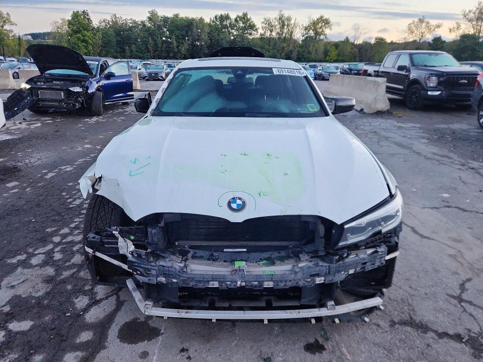 2021 Bmw 330xi მანქანა იყიდება აუქციონზე, vin: 3MW5R7J05M8C18494, აუქციონის ნომერი: 69148016