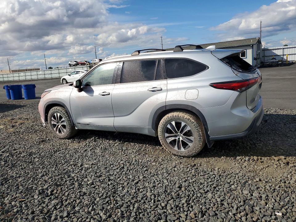 2022 Toyota Highlander Hybrid მანქანა იყიდება აუქციონზე, vin: 5TDGBRCH6NS542562, აუქციონის ნომერი: 67011216