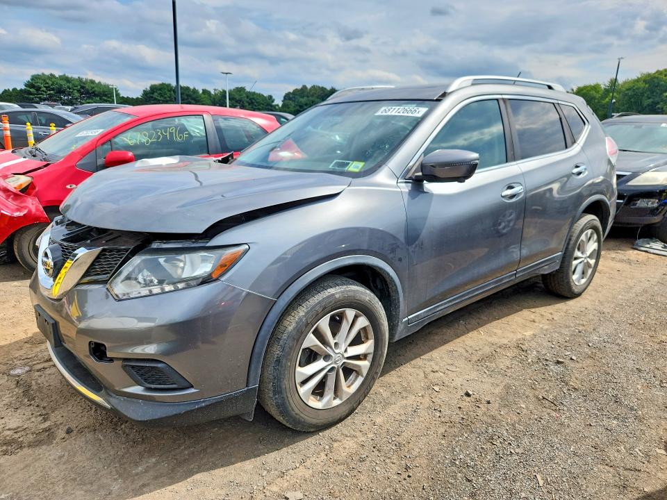 Auction sale of the 2016 Nissan Rogue, vin: 5N1AT2MV5GC812802, lot number: 68112666