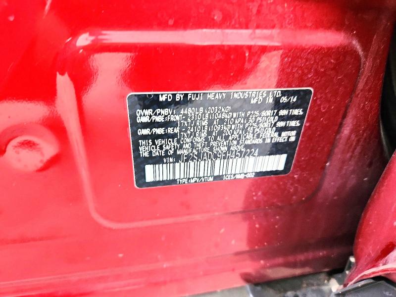 Продажа на аукционе авто 2015 Subaru Forester, vin: JF2SJADC9FH457224, номер лота: 68876856