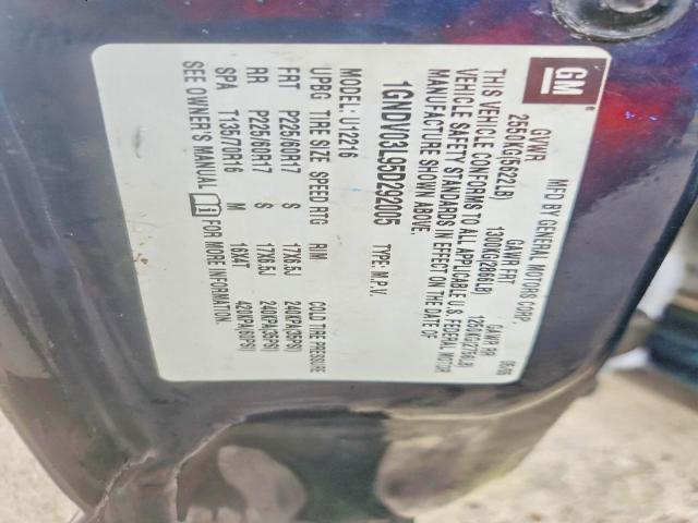 Продажа на аукционе авто 2005 Chevrolet Uplander, vin: 1GNDV03L95D292005, номер лота: 68149186