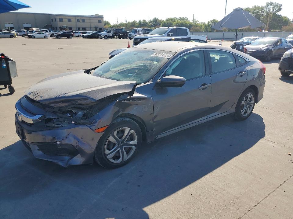 2018 Honda Civic მანქანა იყიდება აუქციონზე, vin: 2HGFC2F55JH592056, აუქციონის ნომერი: 69814066