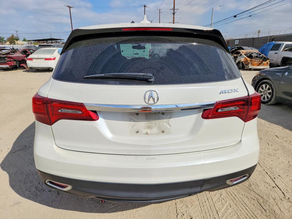 69822726 :رقم المزاد ، 5FRYD3H41FB003322 vin ، 2015 Acura Mdx مزاد بيع