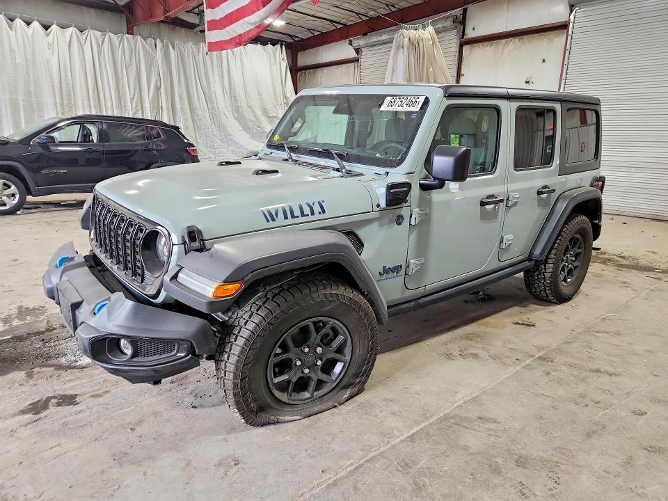 Auction sale of the 2024 Jeep Wrangler, vin: 1C4RJXN68RW166223, lot number: 68752466