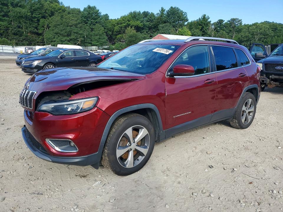 68331786 :رقم المزاد ، 1C4PJMDN6KD117621 vin ، 2019 Jeep Cherokee مزاد بيع