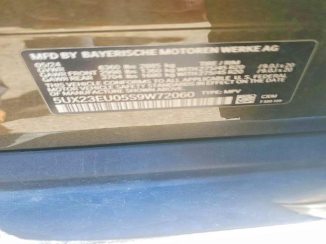 2025 Bmw X5 მანქანა იყიდება აუქციონზე, vin: 5UX23EU05S9W72060, აუქციონის ნომერი: 71264586