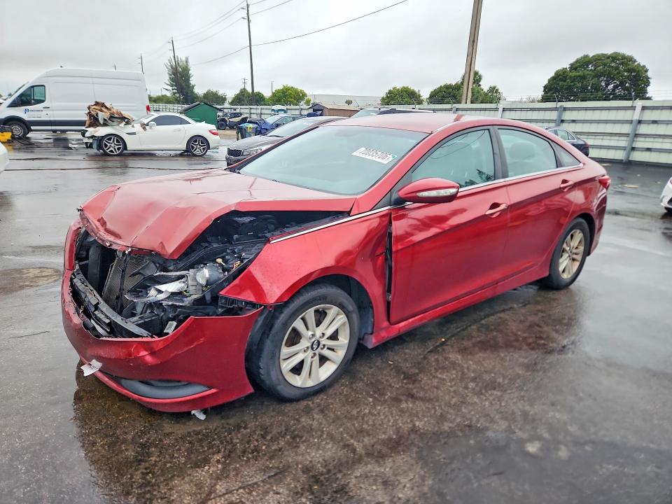 Auction sale of the 2014 Hyundai Sonata, vin: 5NPEB4AC3EH926287, lot number: 70035706