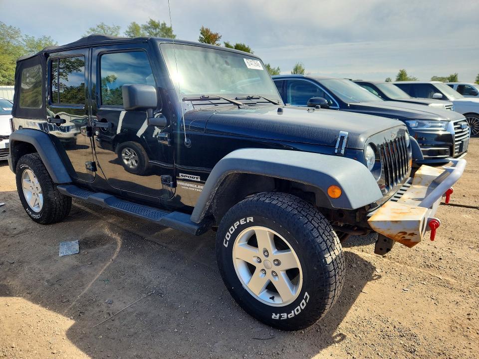 Продаж на аукціоні авто 2012 Jeep Wrangler Unlimited, vin: 1C4BJWDG8CL285596, номер лоту: 67413946