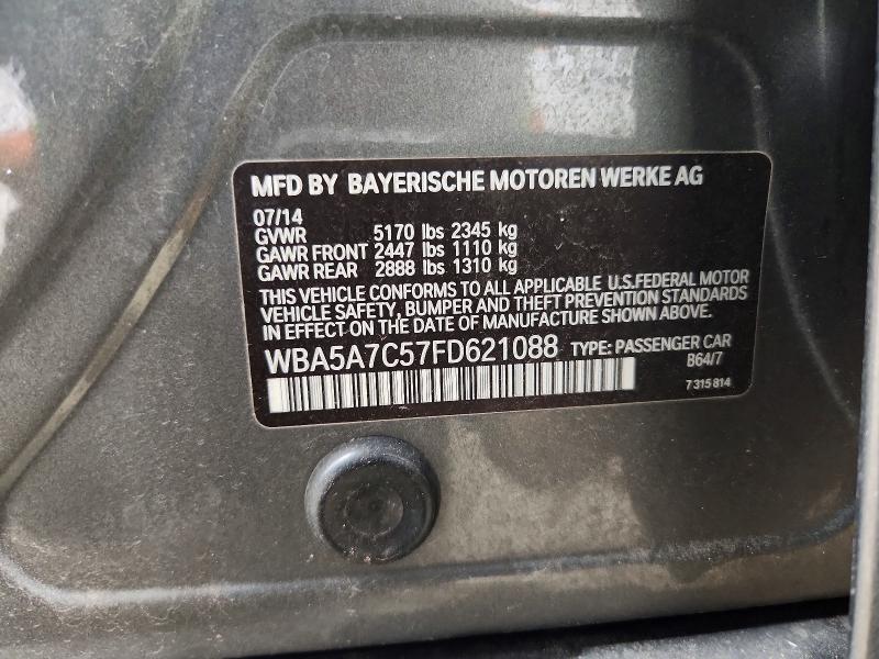 Aukcja sprzedaży 2015 Bmw 528, vin: WBA5A7C57FD621088, numer aukcji: 67419436