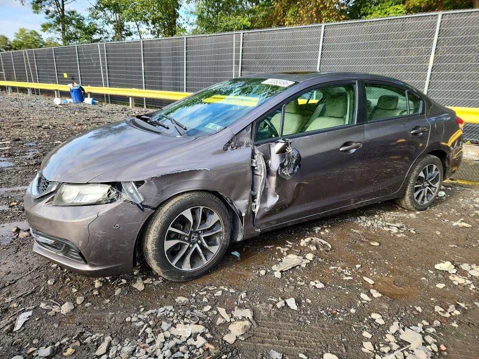 2013 Honda Civic მანქანა იყიდება აუქციონზე, vin: 19XFB2F95DE249073, აუქციონის ნომერი: 70363496