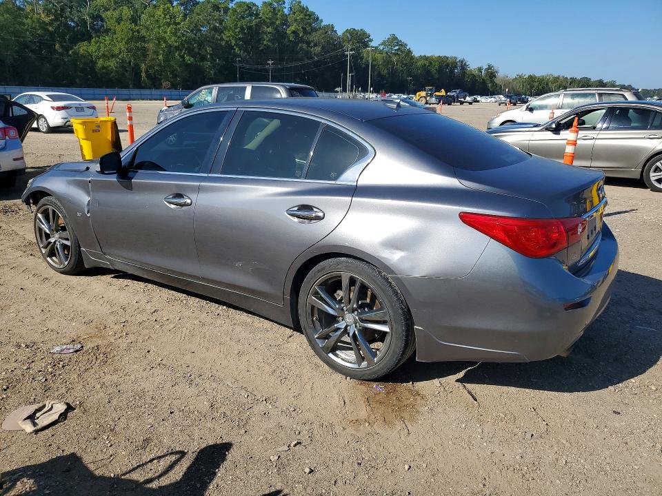 69575846 :رقم المزاد ، JN1BV7AP1FM330555 vin ، 2015 Infiniti Q50 مزاد بيع
