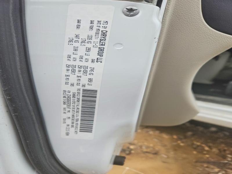Aukcja sprzedaży 2014 Dodge Grand Caravan, vin: 2C4RDGBG6ER238107, numer aukcji: 65830276