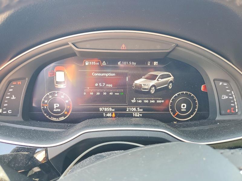 66755226 :رقم المزاد ، WA1LAAF73KD047016 vin ، 2019 Audi Q7 مزاد بيع