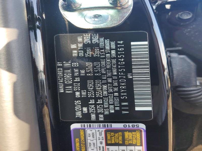 Продажа на аукционе авто 2026 Kia Sorento, vin: 5XYRKDJF5TG451614, номер лота: 68070926