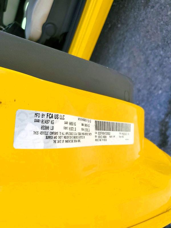 69842566 :رقم المزاد ، 3C3CFFKR2HT535652 vin ، 2017 Fiat 500 مزاد بيع