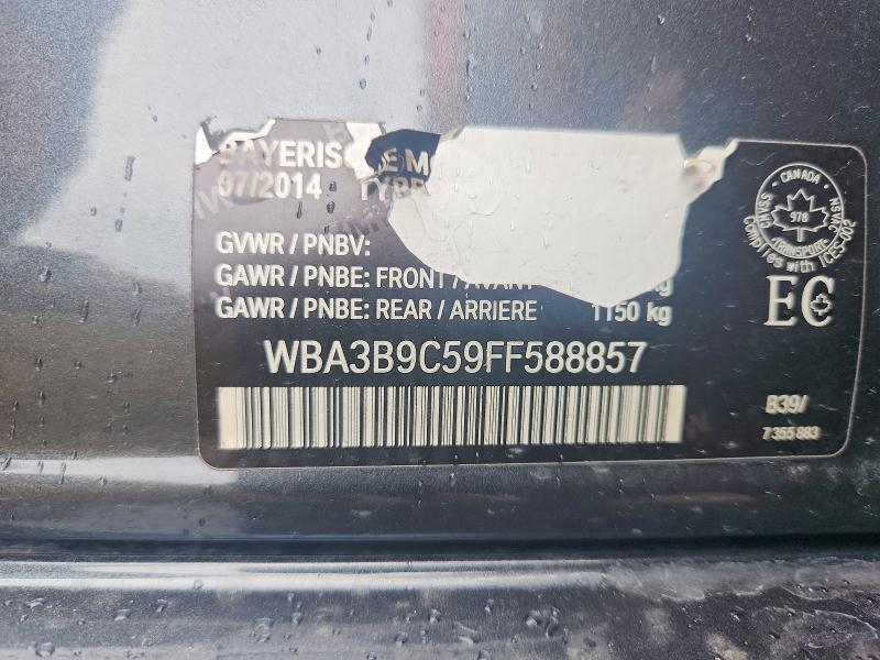 Aukcja sprzedaży 2015 Bmw 335, vin: WBA3B9C59FF588857, numer aukcji: 68063906