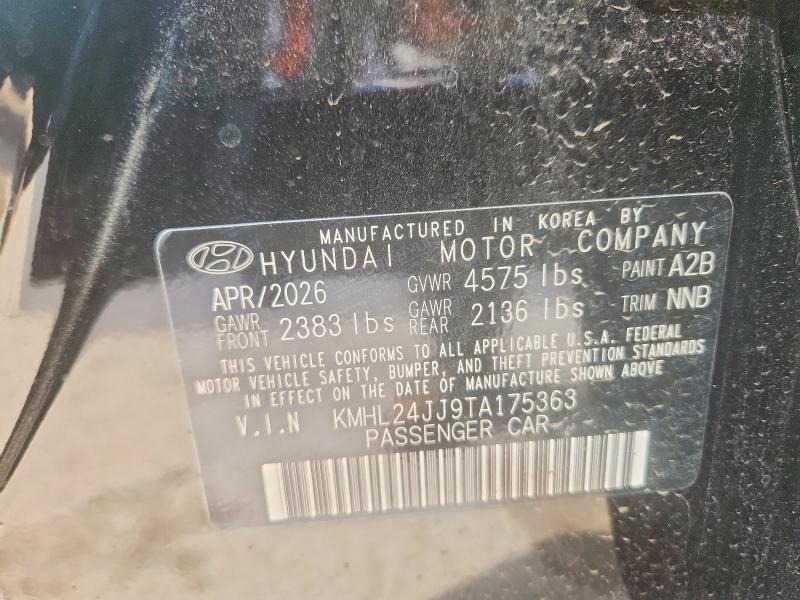 Продажа на аукционе авто 2026 Hyundai Sonata Hybrid, vin: KMHL24JJ9TA175363, номер лота: 68946716