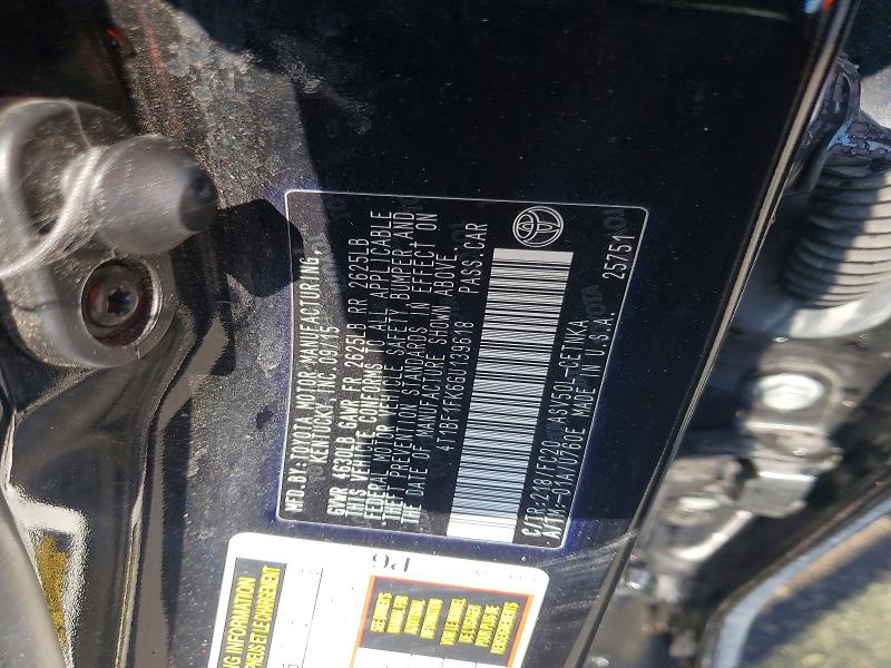Aukcja sprzedaży 2016 Toyota Camry, vin: 4T1BF1FK6GU139618, numer aukcji: 67499196