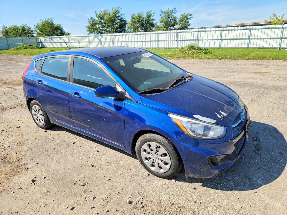 66103536 :رقم المزاد ، KMHCT5AE9HU319022 vin ، 2017 Hyundai Accent مزاد بيع