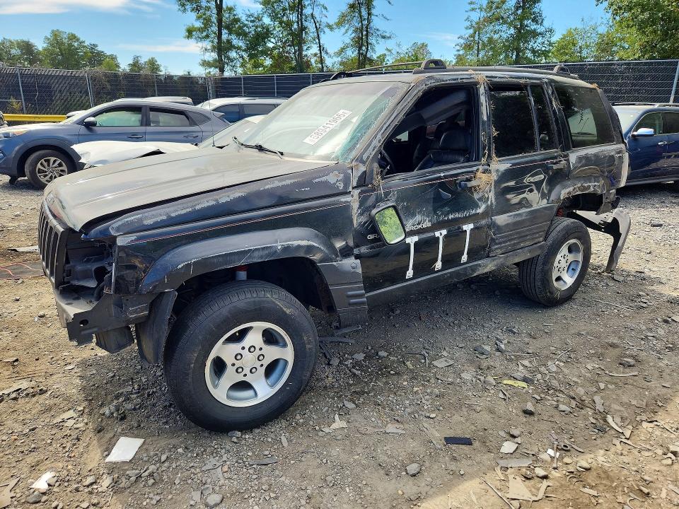 1997 Jeep Grand Cherokee მანქანა იყიდება აუქციონზე, vin: 1J4GZ58S9VC503288, აუქციონის ნომერი: 68941966