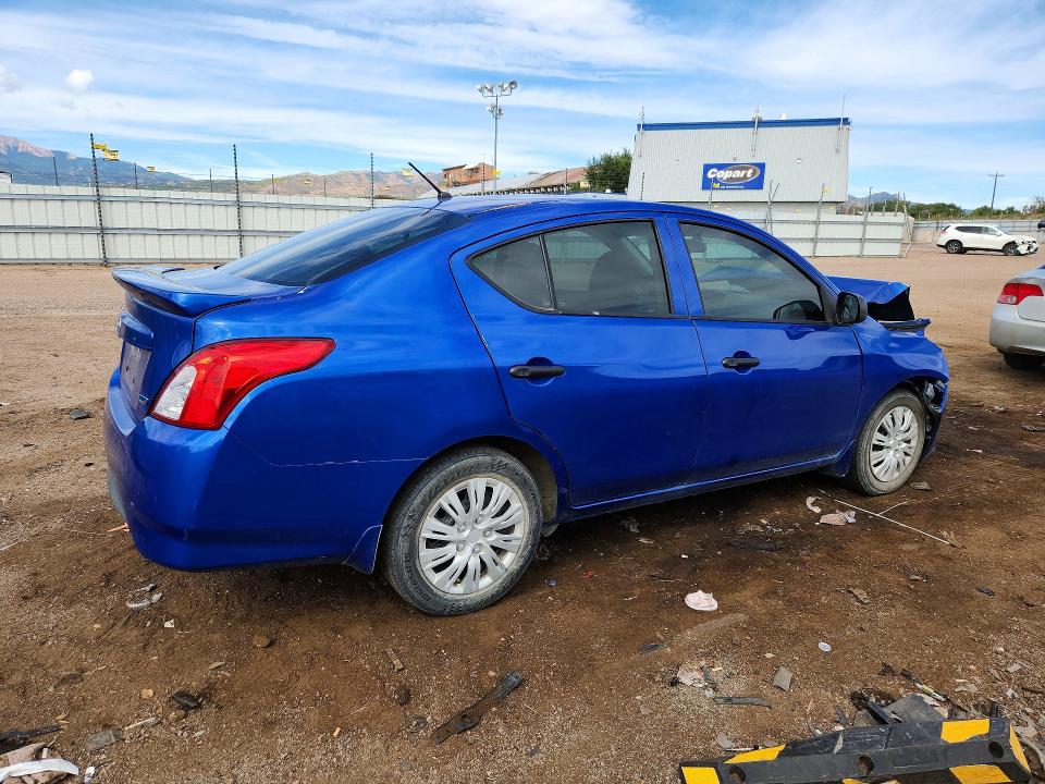 2015 Nissan Versa მანქანა იყიდება აუქციონზე, vin: 3N1CN7AP1FL861169, აუქციონის ნომერი: 69337516