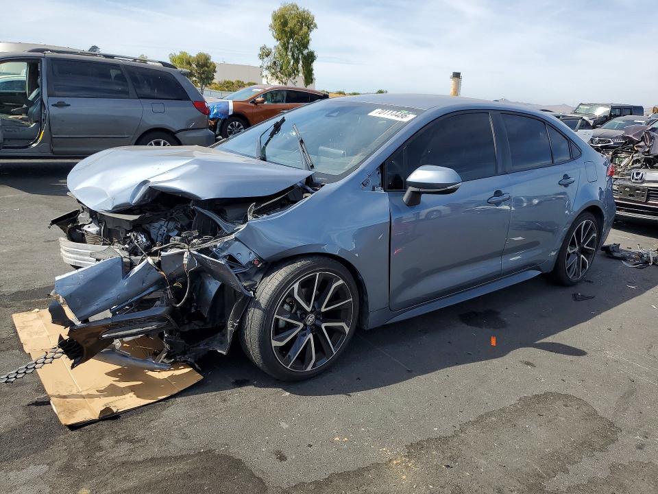 Auction sale of the 2021 Toyota Corolla, vin: JTDS4MCEXMJ079317, lot number: 70114486